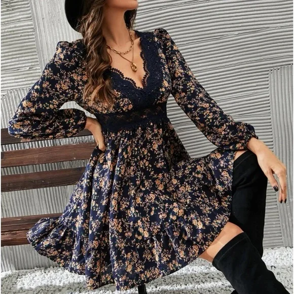 black and white striped long sleeve bodycon dress Limitless Shadow Striped Midi Dress